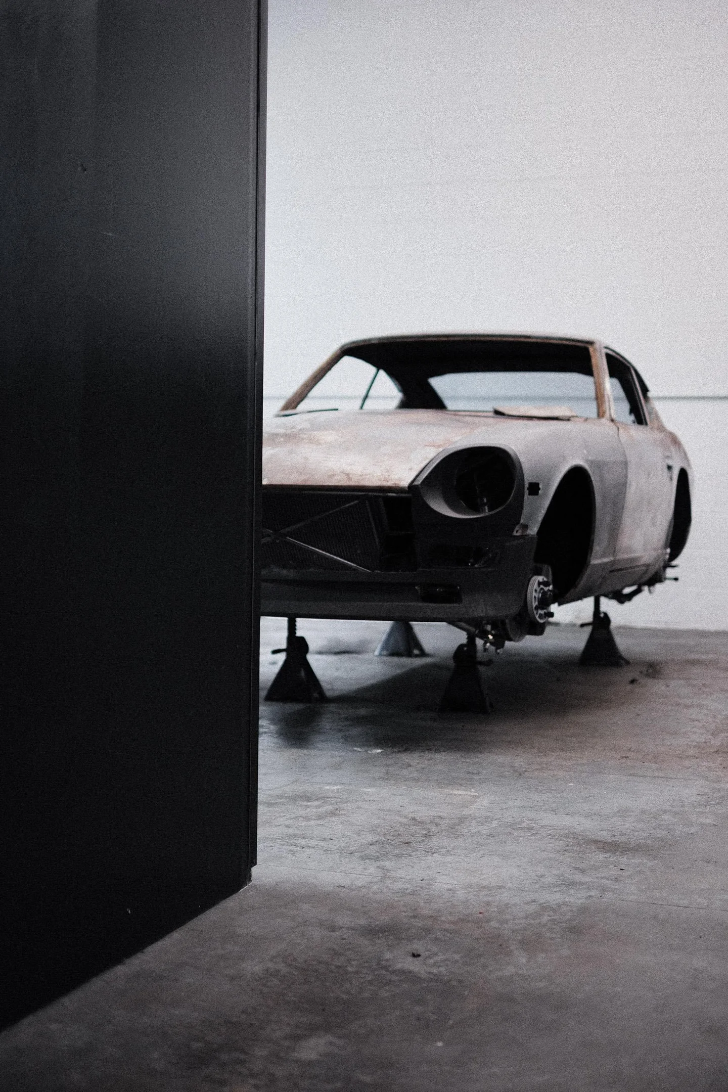 The Z in the garage